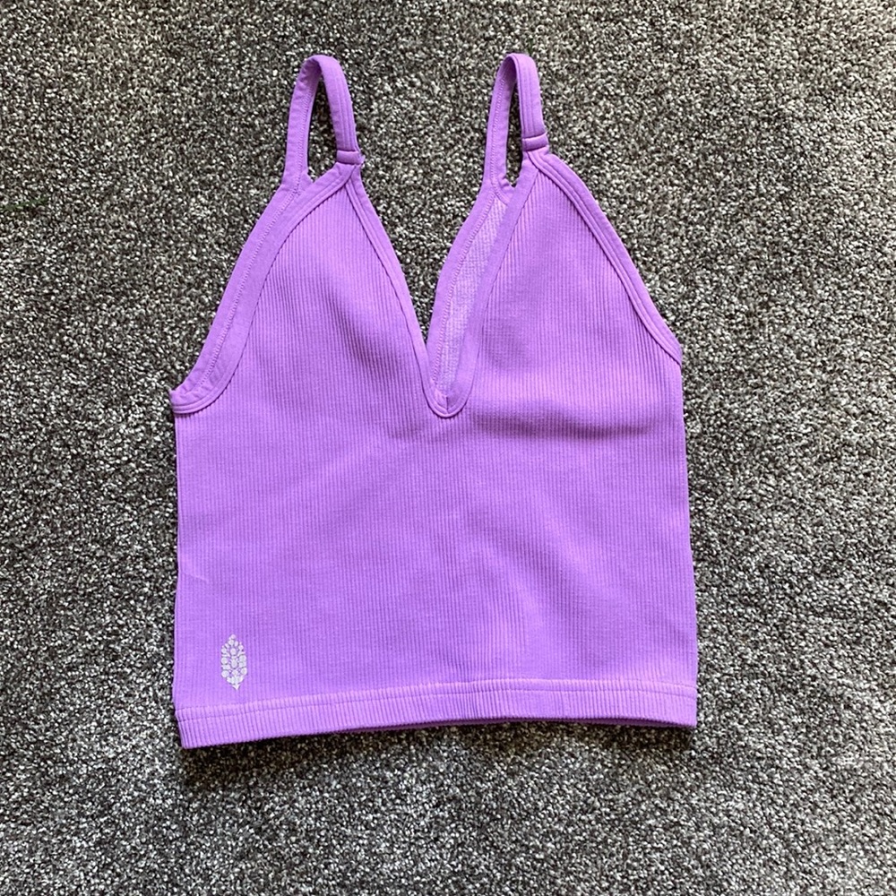 Free people crop top ribbed